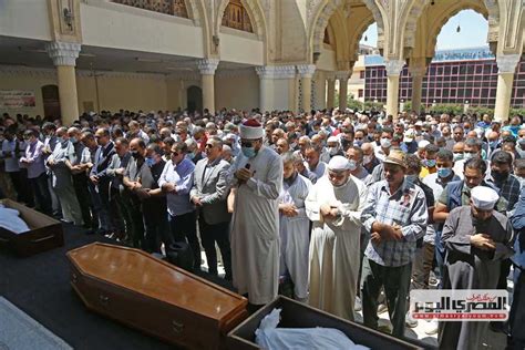 تشييع جثمان الكنيسي من مسجد الحصري بـ 6 أكتوبر المصري اليوم