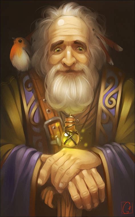 Old Wizard Character Portraits Npc Portrait Fantasy Wizard