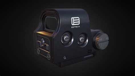 Highpoly Eotech Holosight 3d Model By Totem Studio