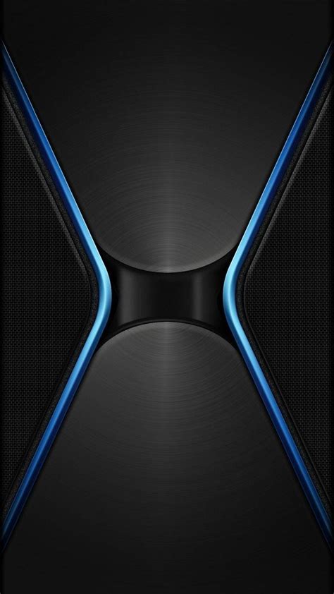 Black And Blue Neon Wallpapers Wallpaper Cave