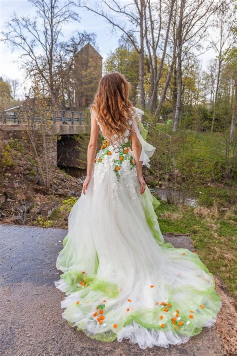 Wedding Dress Forest Collection From Inga Ezergale Design Etsy