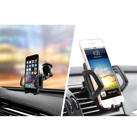 Car Phone Holder Adjustable And Universal Dashboard Air Vent Car Mount