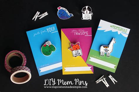 Diy Mom Lapel Pins Inspiration Made Simple