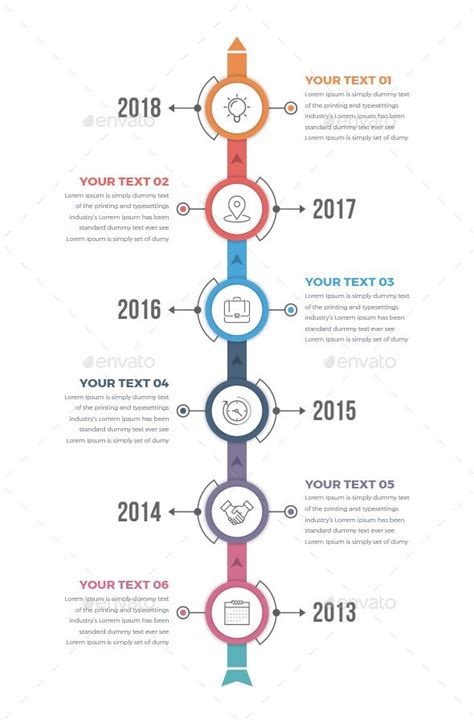 Vertical Timeline Infographics Artofit