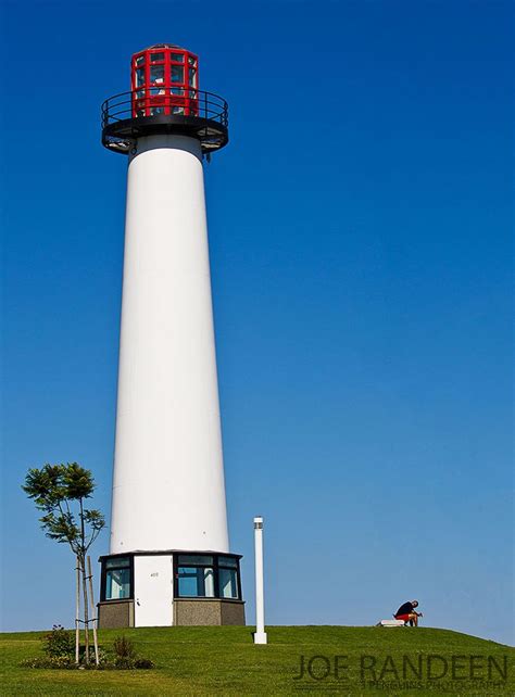 Long Beach Harbor Lighthouse California Usa