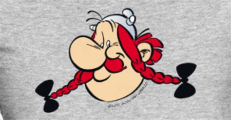 Asterix And Obelix Obelix Visage Tee Shirt Ado T Shirt Femme Spreadshirt