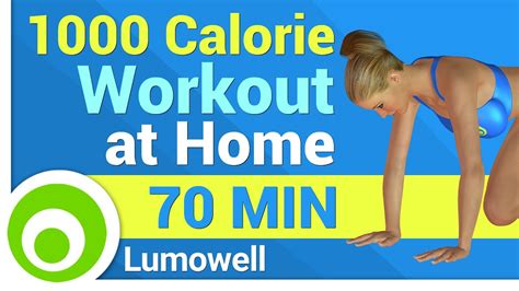 1000 Calorie Workout At Home Youtube