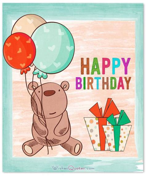 You can add photos inside or on the back, insert the birthday name into. Wonderful Birthday Wishes For A Baby Boy By WishesQuotes