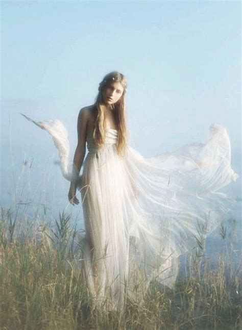 Girl In White Angel Aesthetic Princess Aesthetic Ethereal