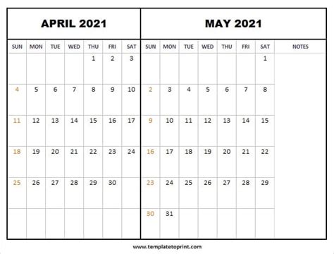 Download april 2021 calendar as html, excel xlsx, word docx, pdf or picture. Print Calendar April May 2021 | Free Printable 2021 Calendar