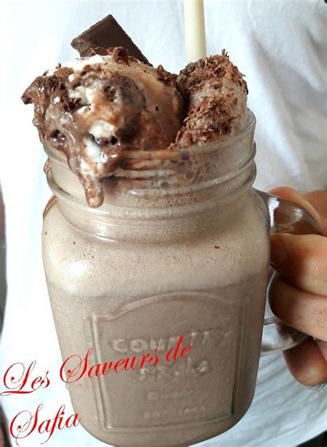 Milkshake vanille chocolat milkshake boissonsfraiches gourmandise