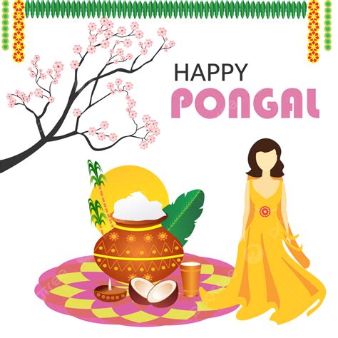 Happy Pongal Png Transparent Happy Pongal Pongal Indian Celebration