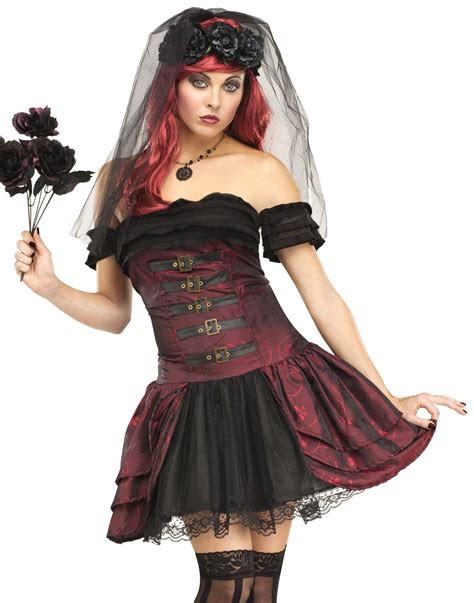 Sexy Adult Womens Dracula Bride Vampire Queen Steampunk Halloween