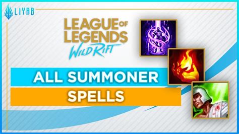 League Of Legends Wild Rift Alpha Test All Summoner Spells Newbie