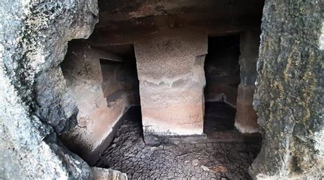 In Nashiks Buddhist Caves Complex A Chance New Find India News