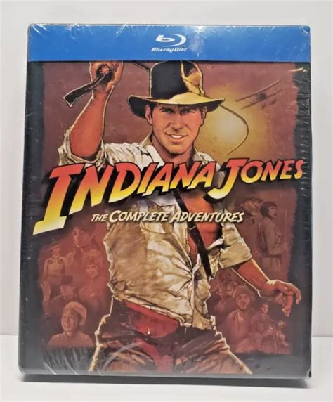 Indiana Jones The Complete Adventures Blu Ray Movies New Sealed