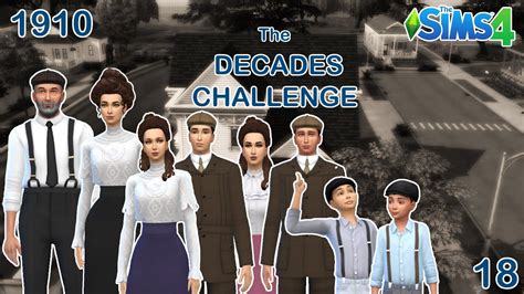 The Sims 4 Decades Challenge 1910 Ep 18 More War And An Engagement