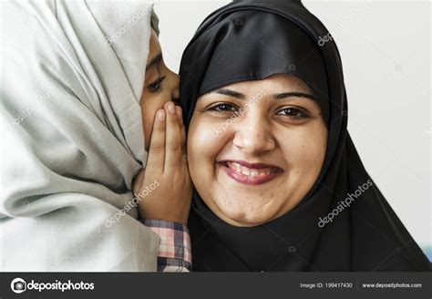 Sweet Muslim Mother Daughter Stock Photo By ©rawpixel 199417430