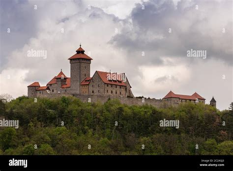 The Wachsenburg Castle In Thuringia Stock Photo Alamy