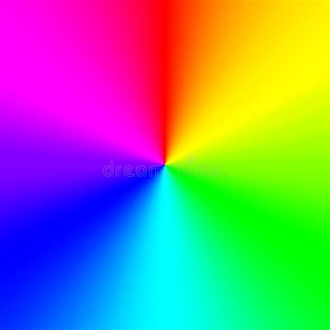 Radial Gradient Rainbow Background Royalty Free Vector Image