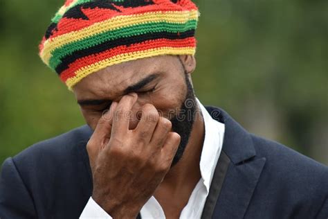 volwassen zwarte jamaicaanse mens stock foto afbeelding bestaande uit diversiteit afrikaans