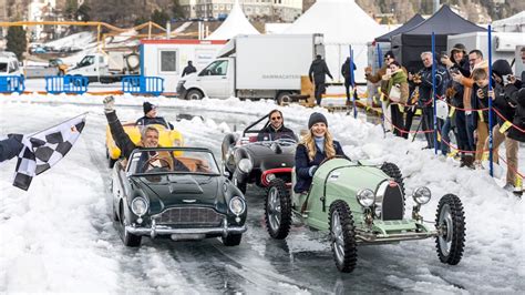 the other off road ferrari tiny testa rossa takes on ice race