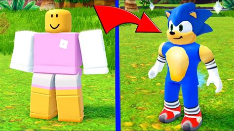 How To Become Ultimate Sonic Roblox Avatar Youtube