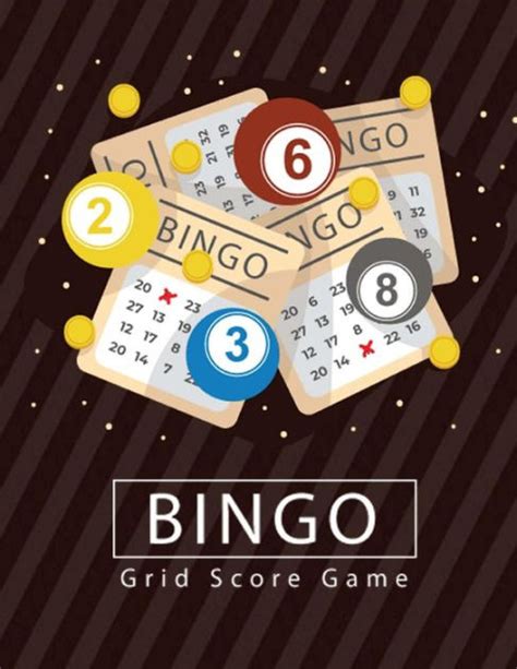 Bingo Grid Score Game Bingo Game Record Keeper Book Bingo Score