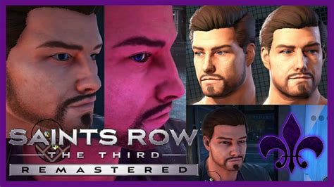 Saints Row The Third Remastered Rugged Male Character Character