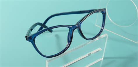 Sally Oval Prescription Glasses Blue Womens Eyeglasses Payne Glasses