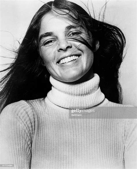Close Up Of Ali Macgraw Actress In The Movie Love Story Filed