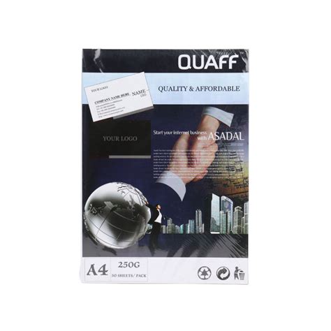 Quaff Calling Card Paper Uniprint