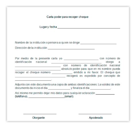 Descaga para imprimir en pdf y word. Collection of Formato De Carta Poder Para Imprimir En Blanco | Collection Of Formato De Carta ...
