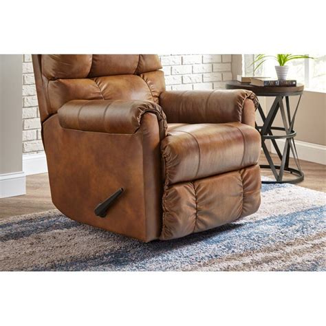 Crisscross 36 Wide Leather Match Standard Recliner With Massager In