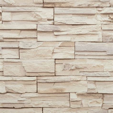 Travertine Stacked Stone Rn1039 Stacked Stone Wallpaper