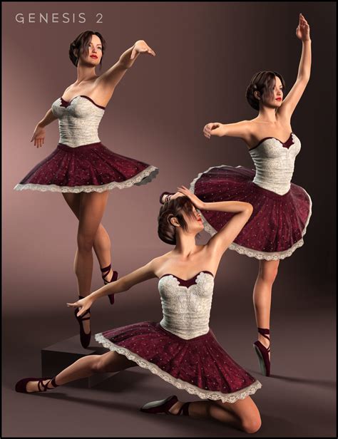 Classical Ballet Poses For Genesis 2 Females Daz 3d