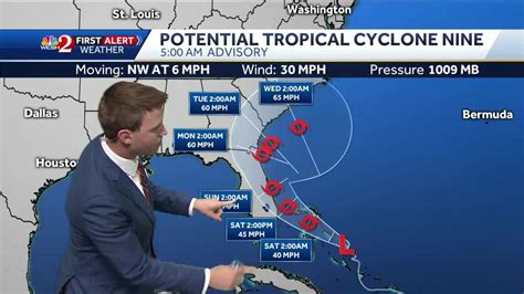 Tracking Potential Tropical Cyclone 9