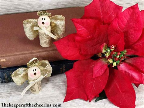 Wine Cork Angel Ornament Christmas Craft The Keeper Of The Cheerios