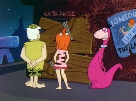 The Flintstone Comedy Show 1x31 The Show Must Go On Pebbles Dino