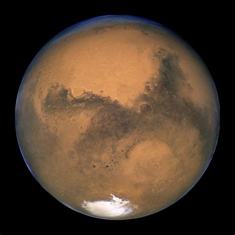 Nasas Hubble Space Telescope Close Up Of The Red Planet Mars Nasa