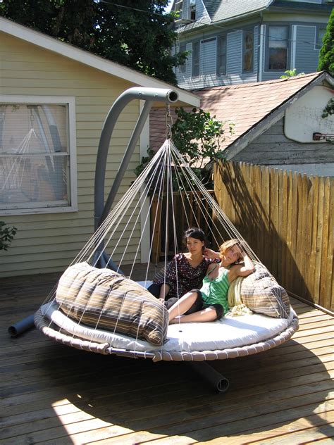 Round Hammock Bed Home And Plants