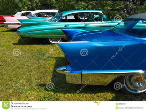 Luxury Old Cars Cadillacs Editorial Photography Image Of Retro 57869757