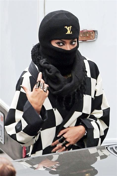 Beyonce Louis Vuitton Ski Mask Incognito Disguise