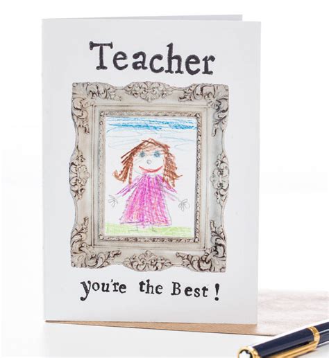 Teacher Youre The Best Thankyou Card By Helena Tyce Designs