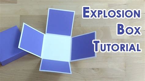 Buy The Diy Explosion Box Template Here Hi This Is Paper Chaser To