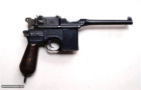 Mauser C96 Broomhandle Pre War Commercial With Matching Stock