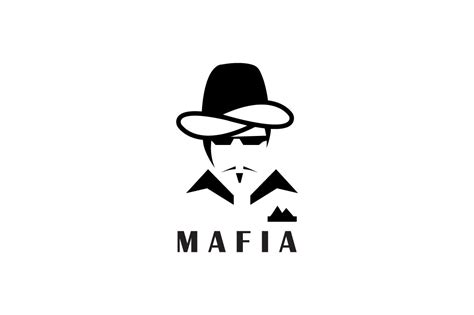 Mafia Logo Vector Illustration Of Man In Graphic By Cavuart · Creative