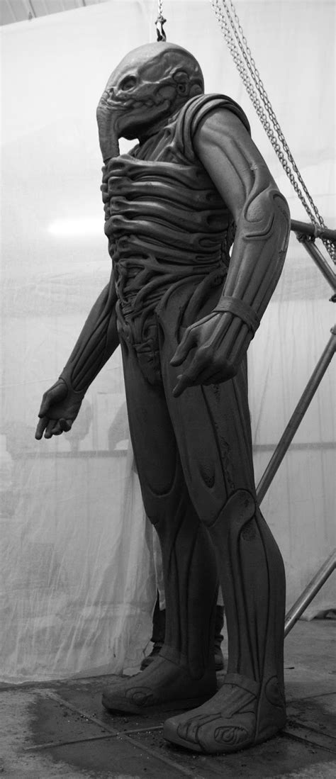 Alien Explorations Prometheus Engineer Flight Suit Sculpture By Luke