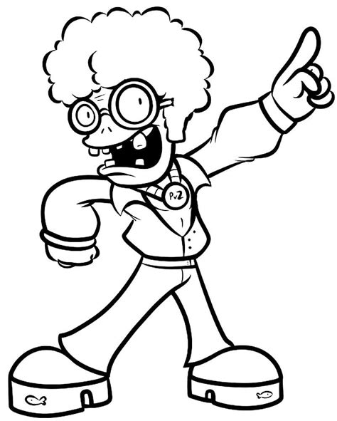 Zombies is a video game developed by popcap games. Zombies vs. Plants Coloring Pages. Print for Free ...