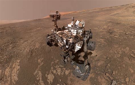 We want to send these. Mount Sharp photobombs Mars rover selfie | Human World ...